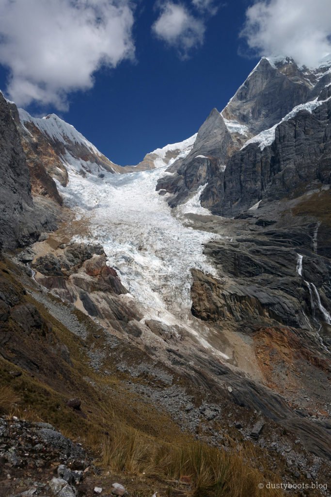 Tag 4: Der Gletscher reichte vor kurzem noch bis ins Tal :-(
