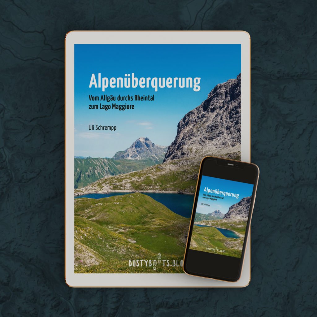 E-Book: Alpenüberquerung vom Allgäu durchs Rheintal zum Lago Maggiore [Digital] [Digital]